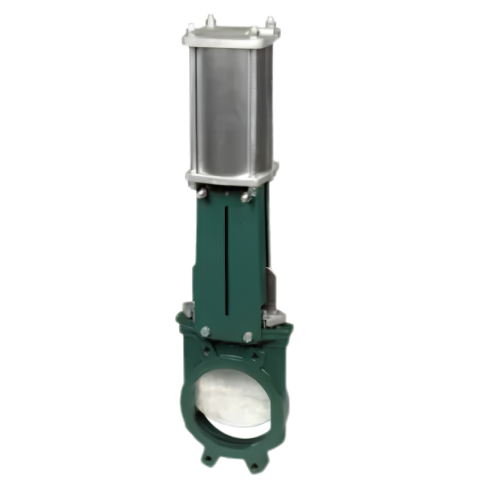 Pneumatic Knife Gate Valve Tecofi VG 3400-03 DN 100