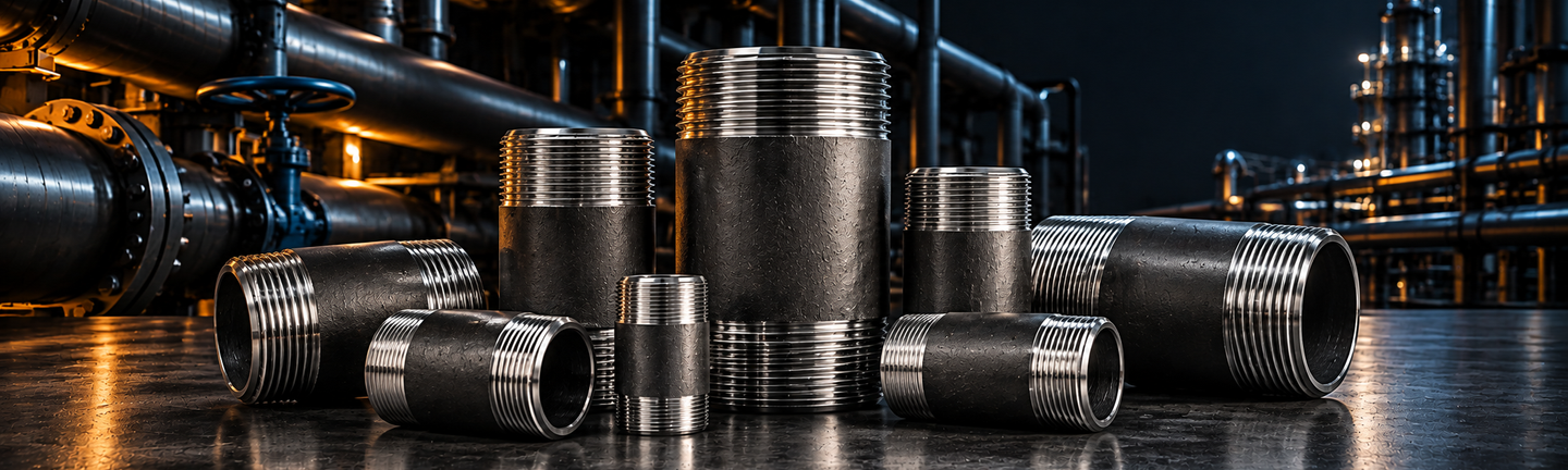 Threaded pipe nipple (nipples)
