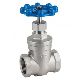Засувка клинова нержавіюча Genebre 2220N 3/4" з NPT різьбою 1132426584 фото